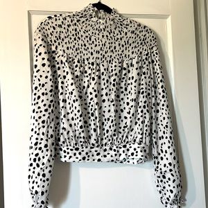 Smock top blouse, size S, worn once